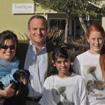 Meeting Assemblyman Sam Blakeslee during Arroyo Grande' s Historical event. Gretta Grams (Genete & Gretta) were a featured performer. 