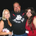 Meeting Big Ant of Rescue Ink after assisting with an underground railroad rescue event for animals in GA. (2009)