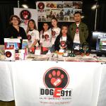 DogE911 Jr Vets host a booth on Animal Response at a disaster fair. 